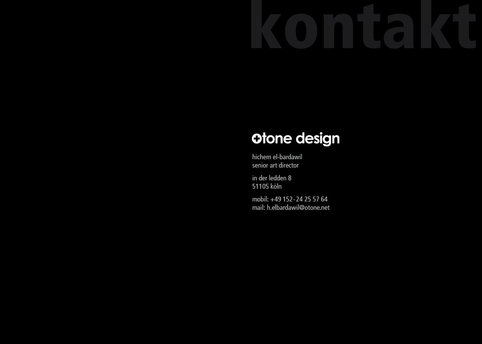 Otone Design  | Hichem El-Bardawil